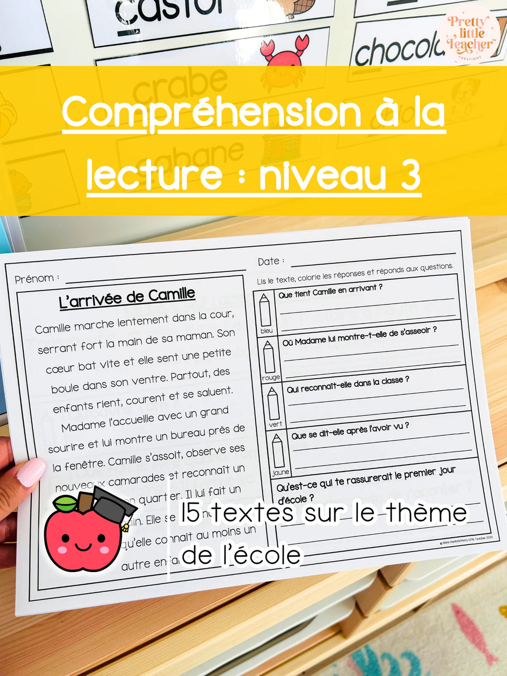 Pack annuel : compréhensions à la lecture niveau 3