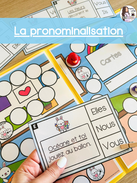 La pronominalisation (pack de 15 activités)
