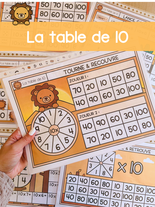 La table de 10