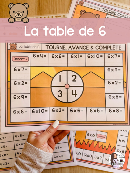 La table de 6