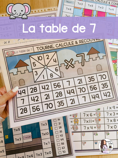 La table de 7