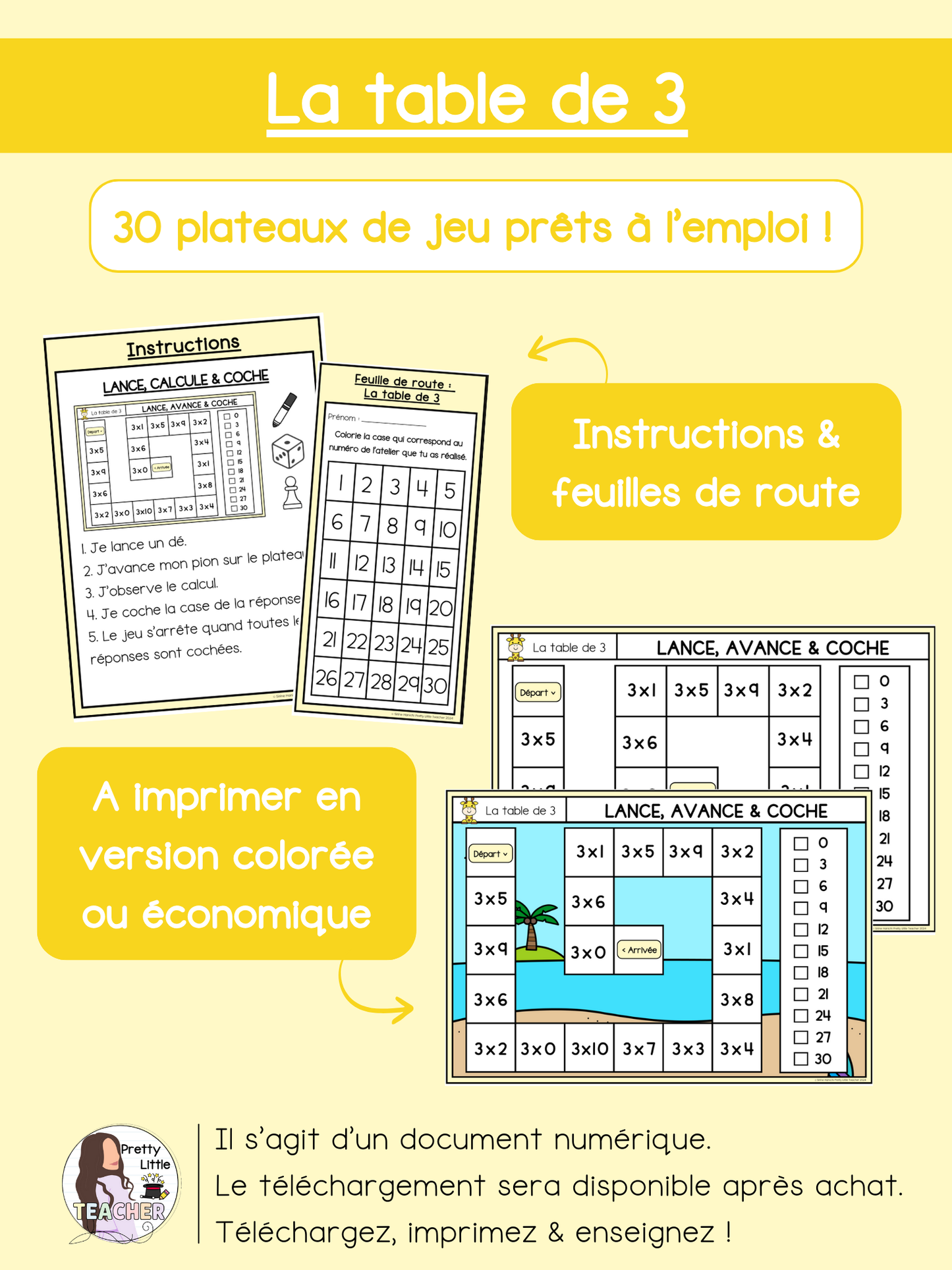 La table de 3