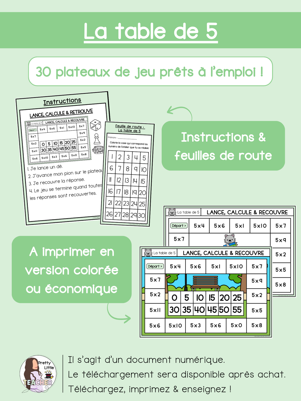 La table de 5