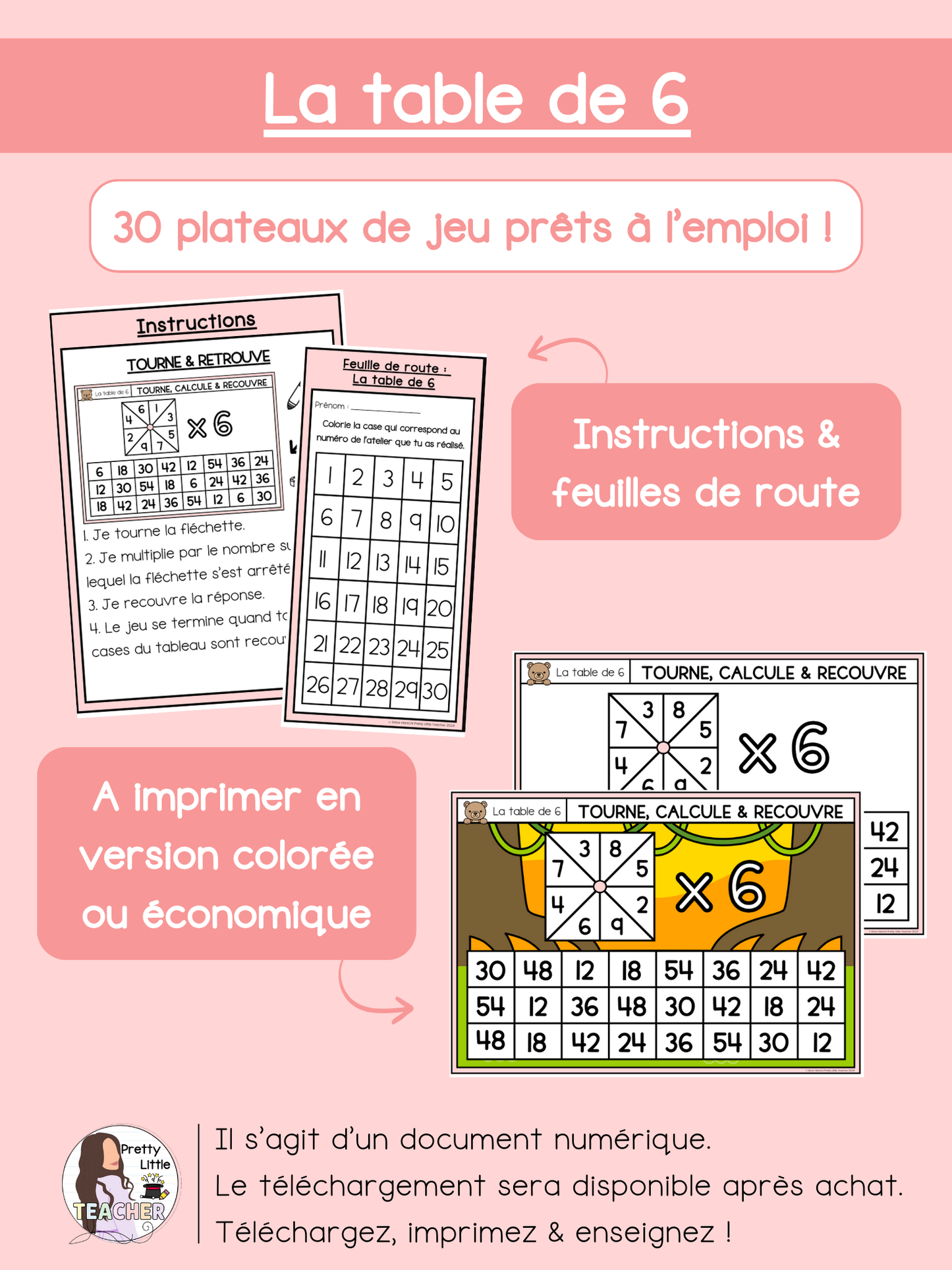 La table de 6