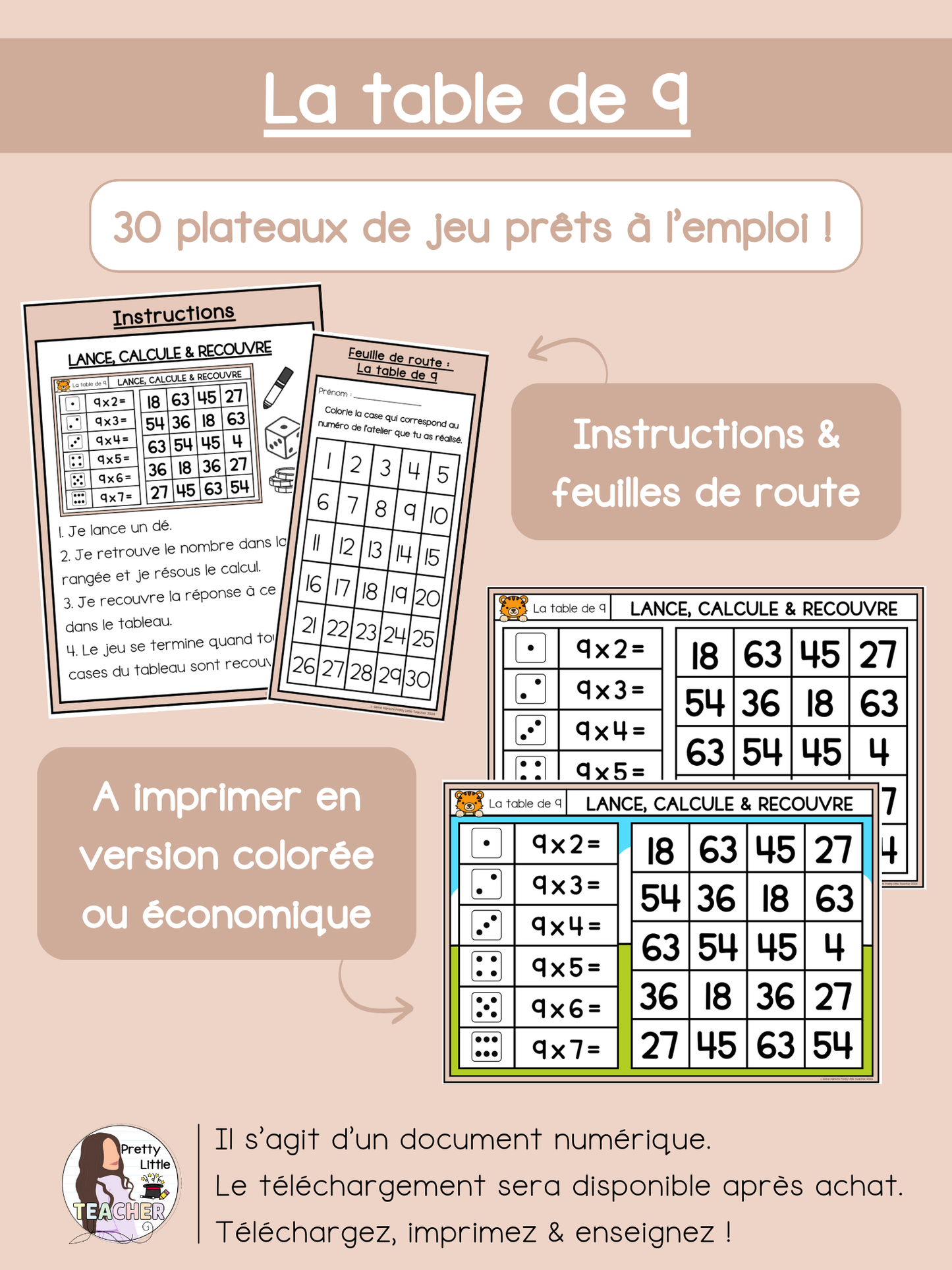 La table de 9