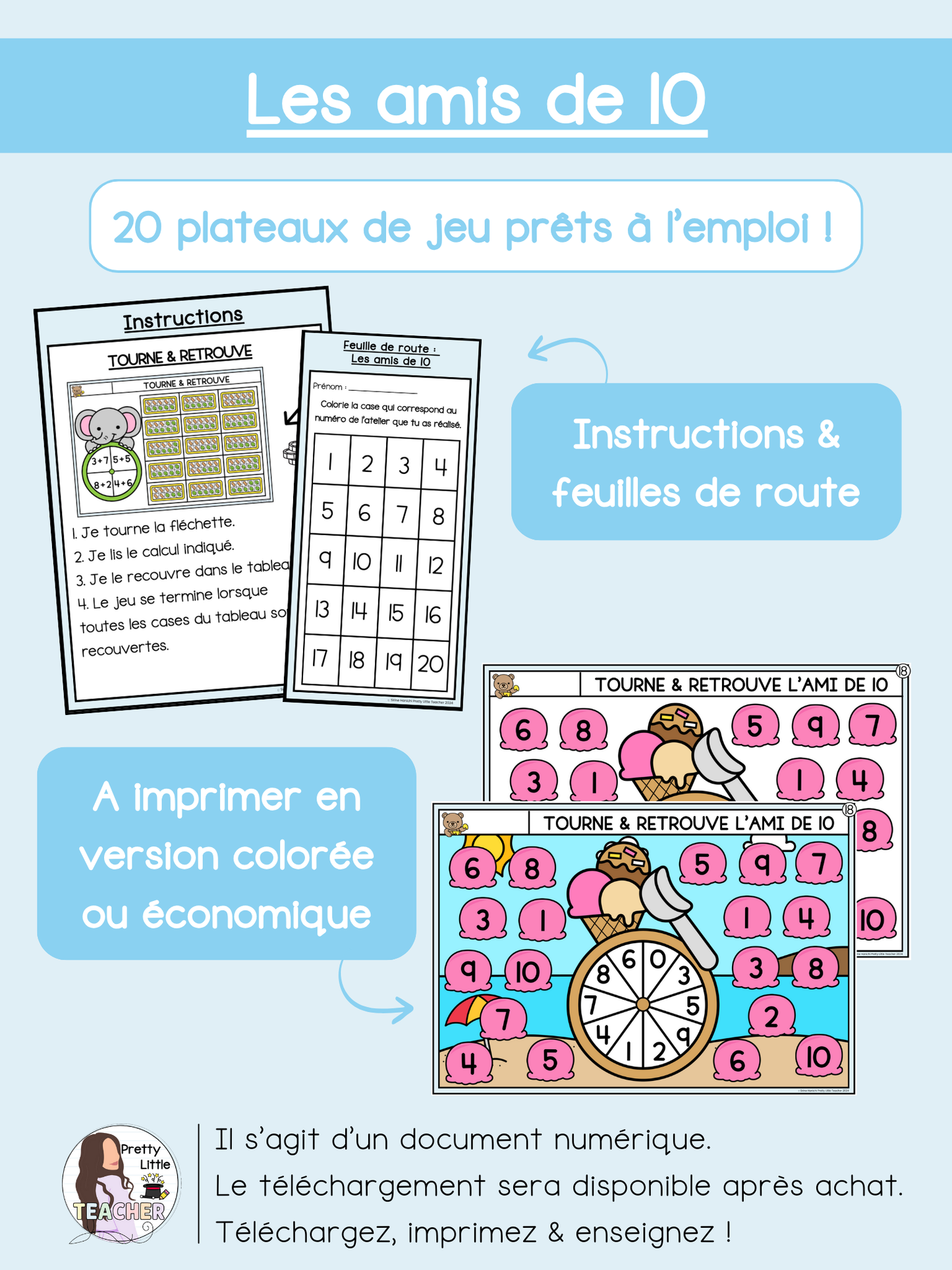Les amis de 10