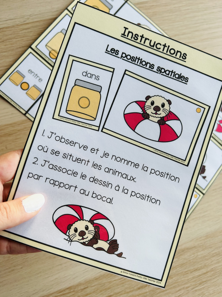 Les positions spatiales