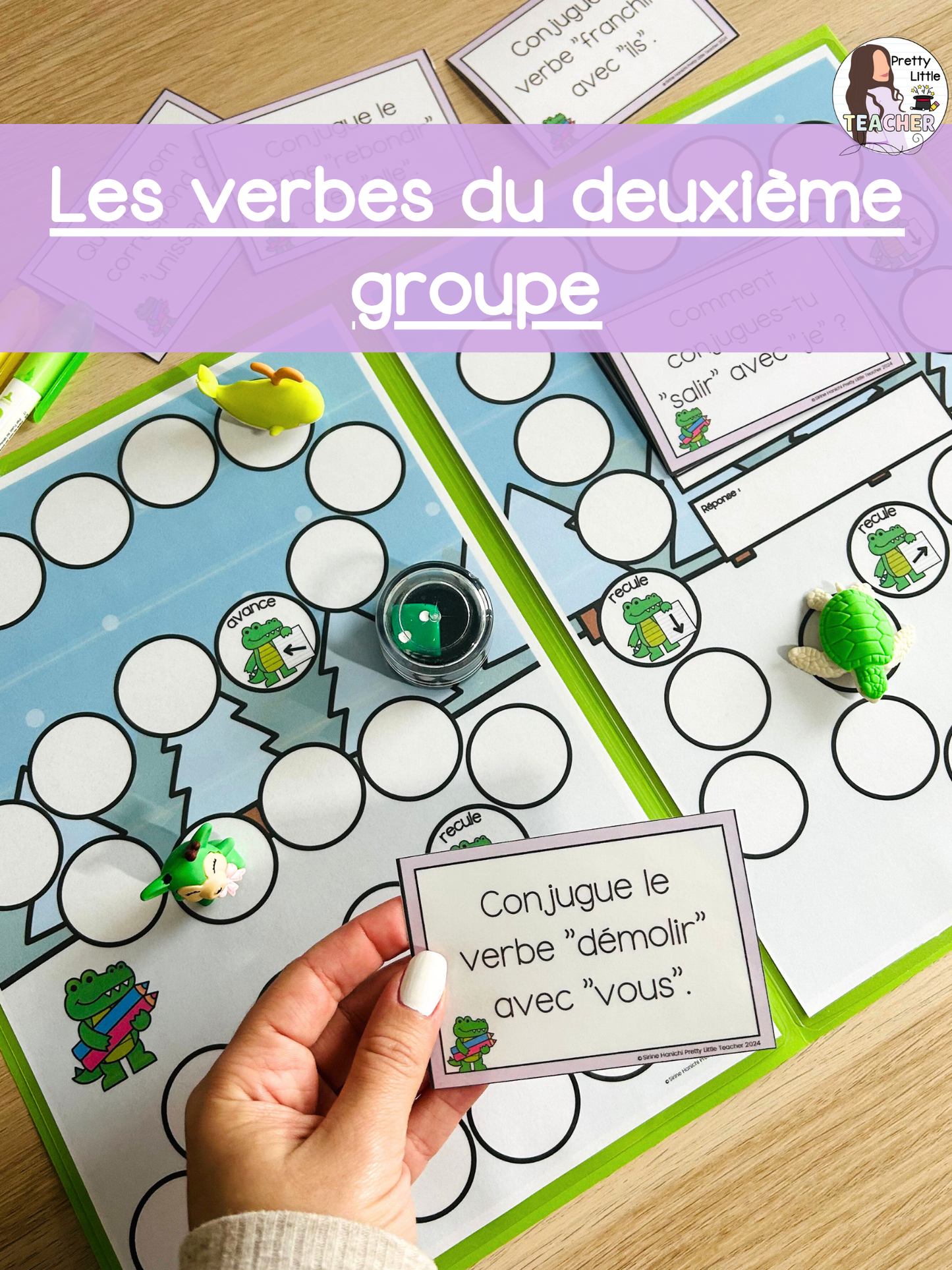 Les verbes du deuxième groupe (pack de 15 activités)