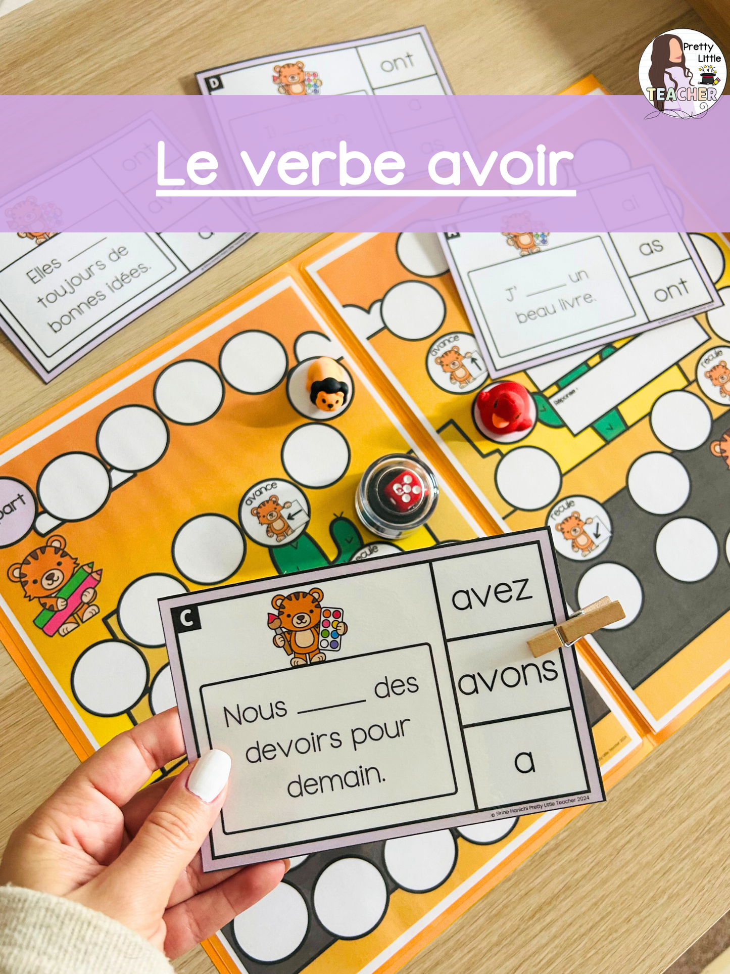 Le verbe avoir (pack de 15 activités)