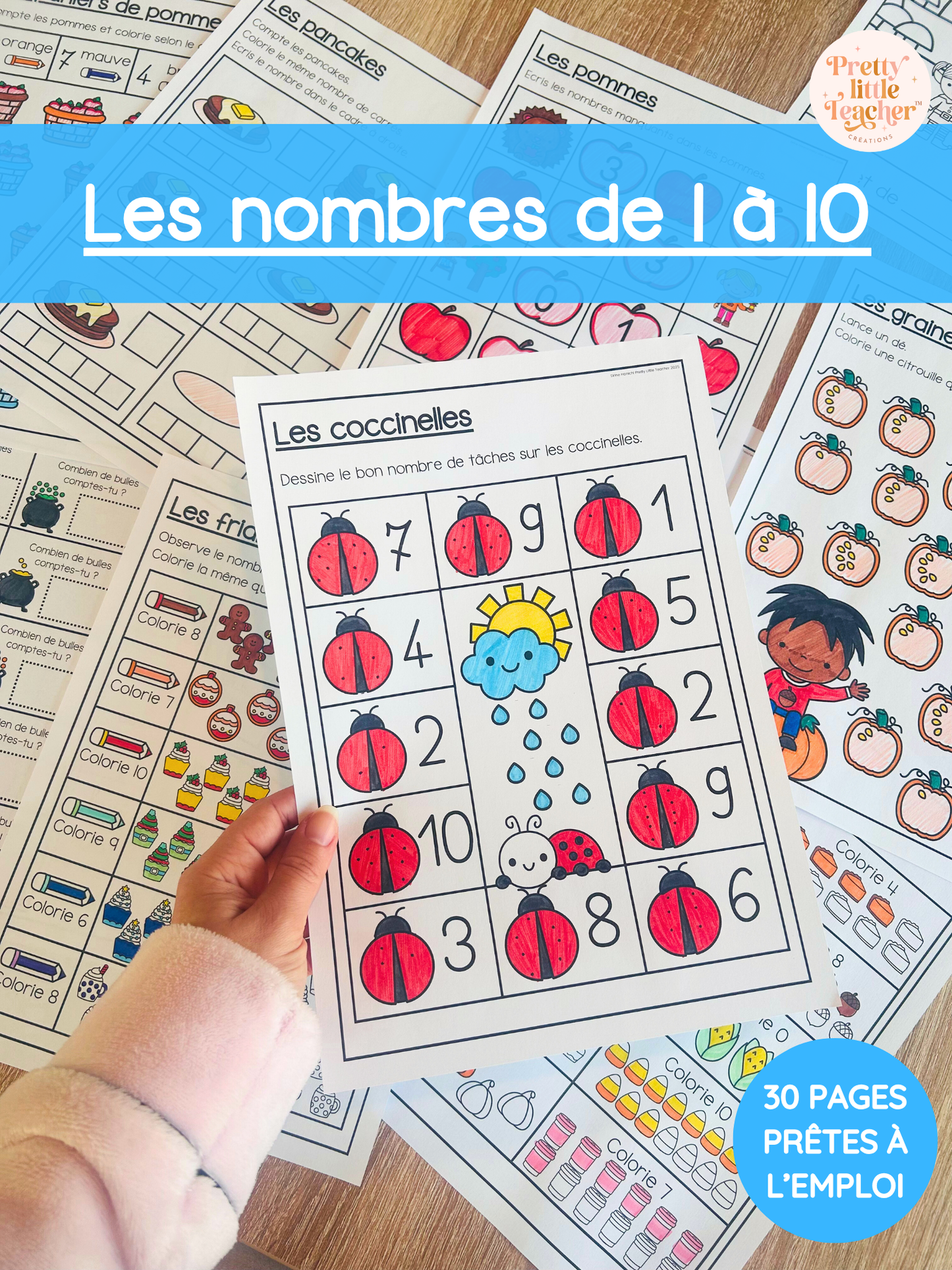 Livret : les nombres de 1 à 10