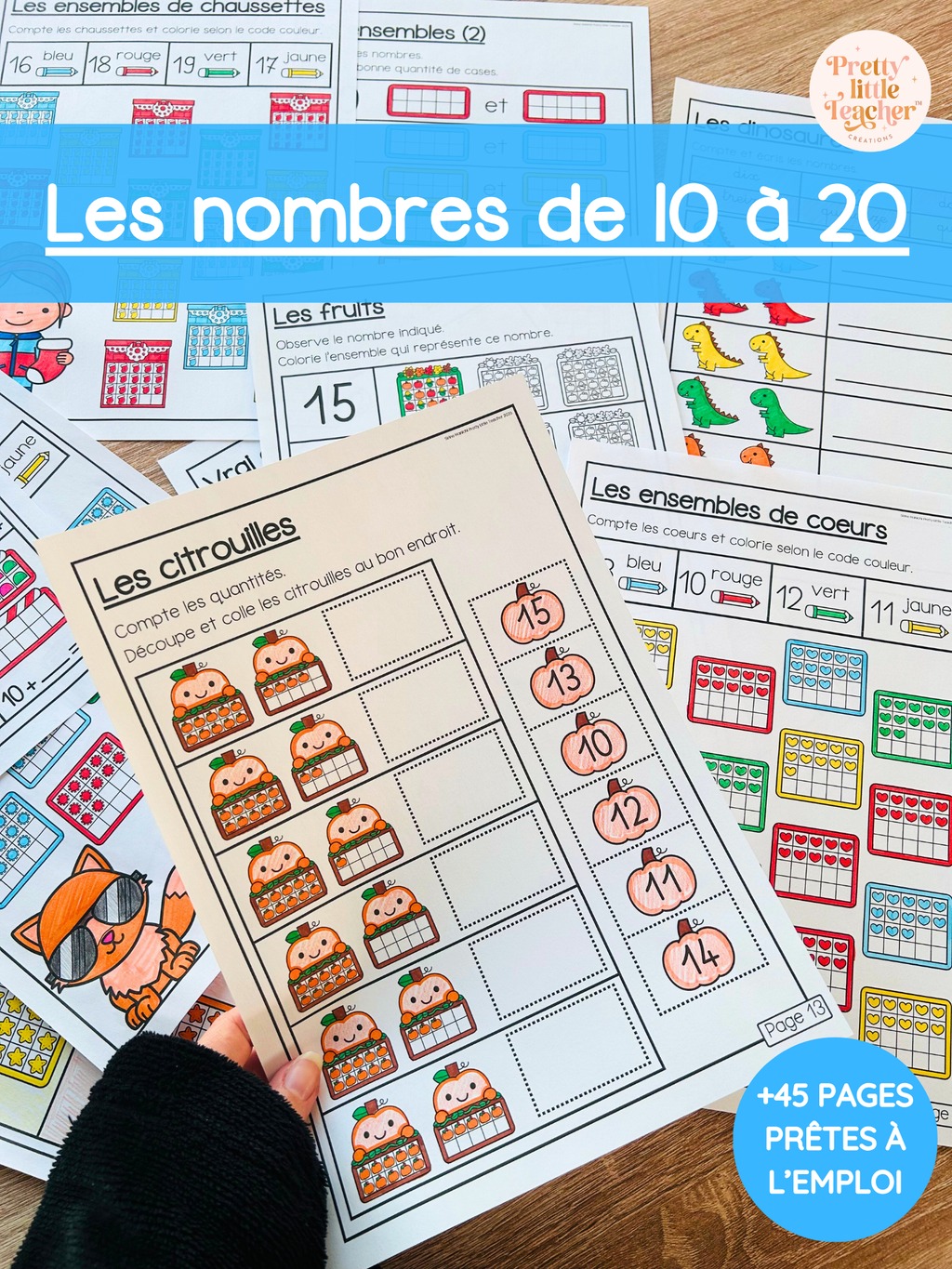 Livret : les nombres de 10 à 20