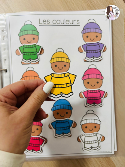 Livret d'activités de Noël (3 à 5 ans)