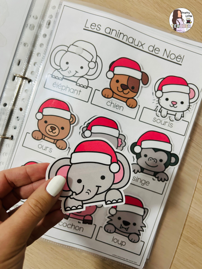 Livret d'activités de Noël (3 à 5 ans)