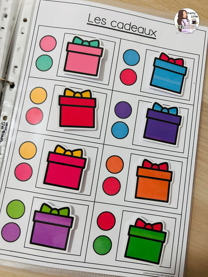 Livret d'activités de Noël (3 à 5 ans)