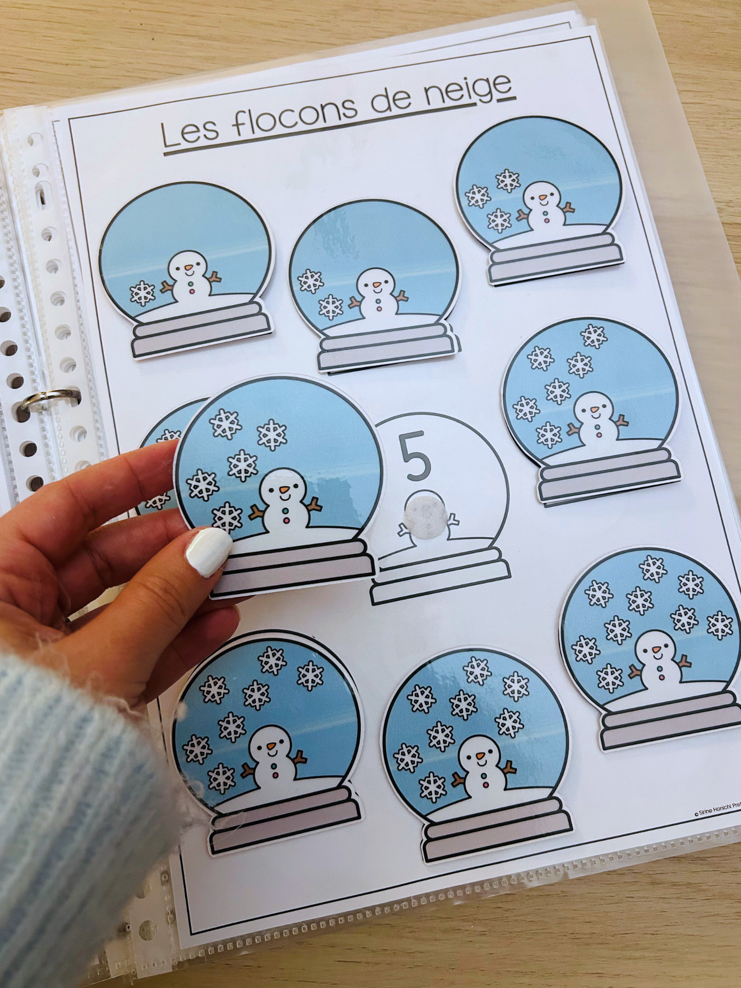Livret d'activités sur l'hiver (3 à 5 ans)