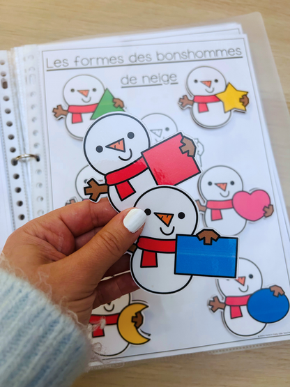 Livret d'activités sur l'hiver (3 à 5 ans)
