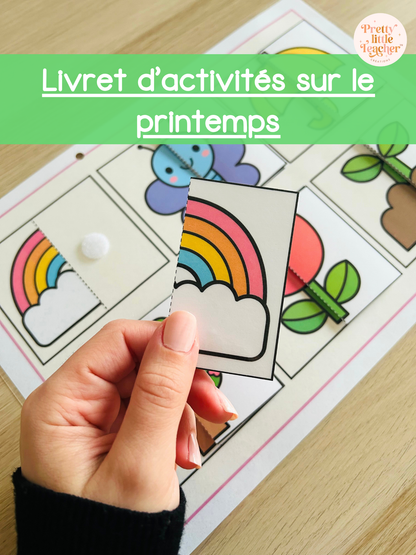 Livret d'activités sur le printemps (3 à 5 ans)
