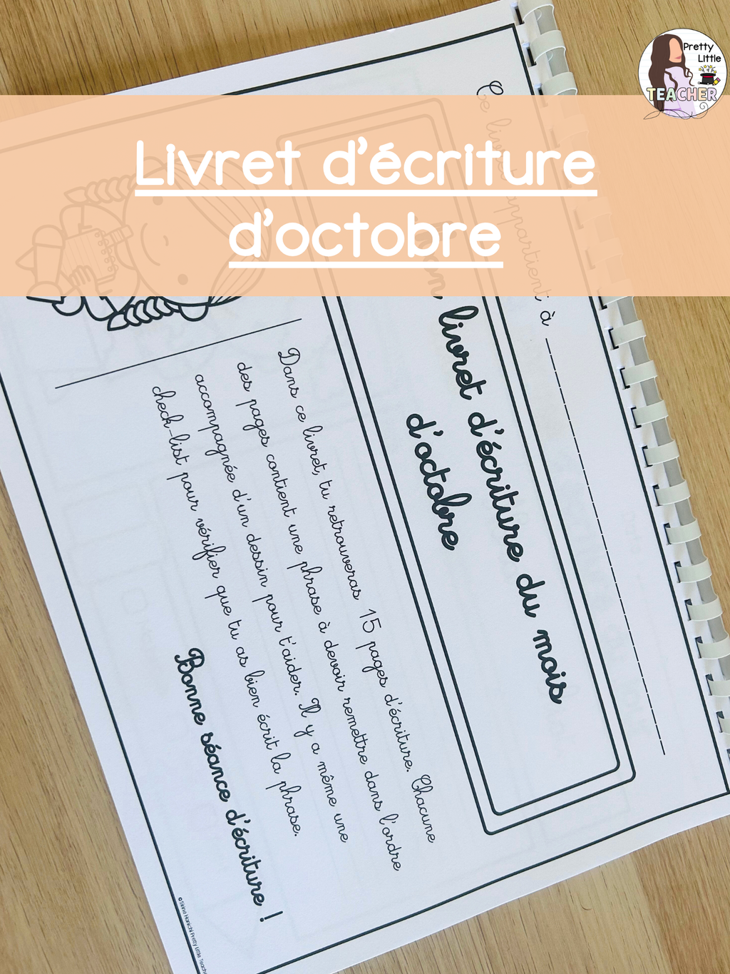 Livret d'écriture d'octobre