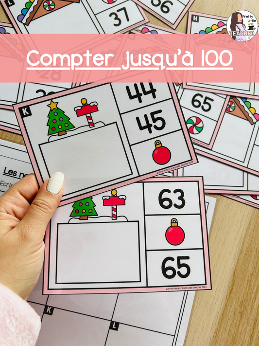 Les nombres de 1 à 100 (3x)