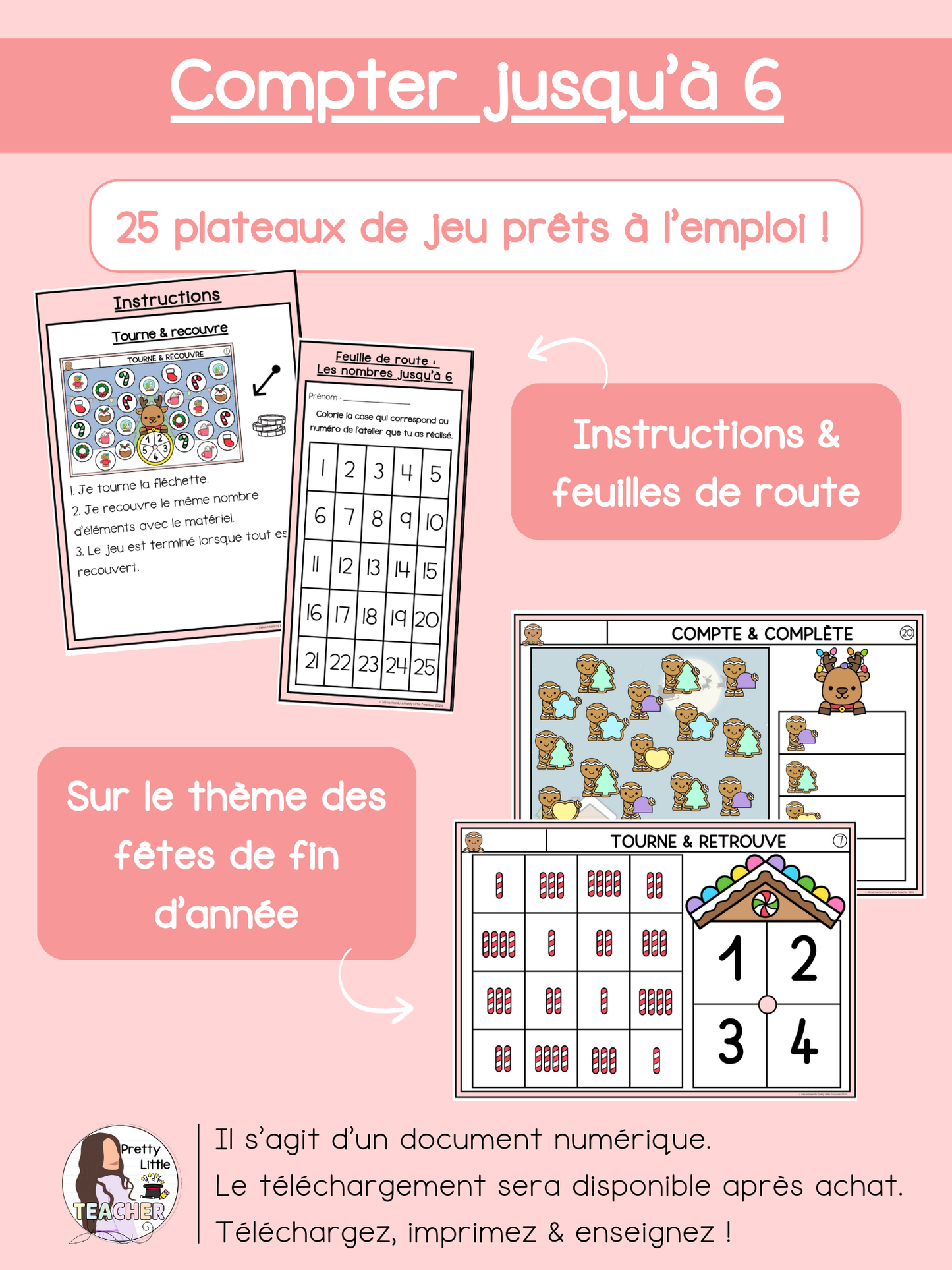 Compter jusqu'à 6
