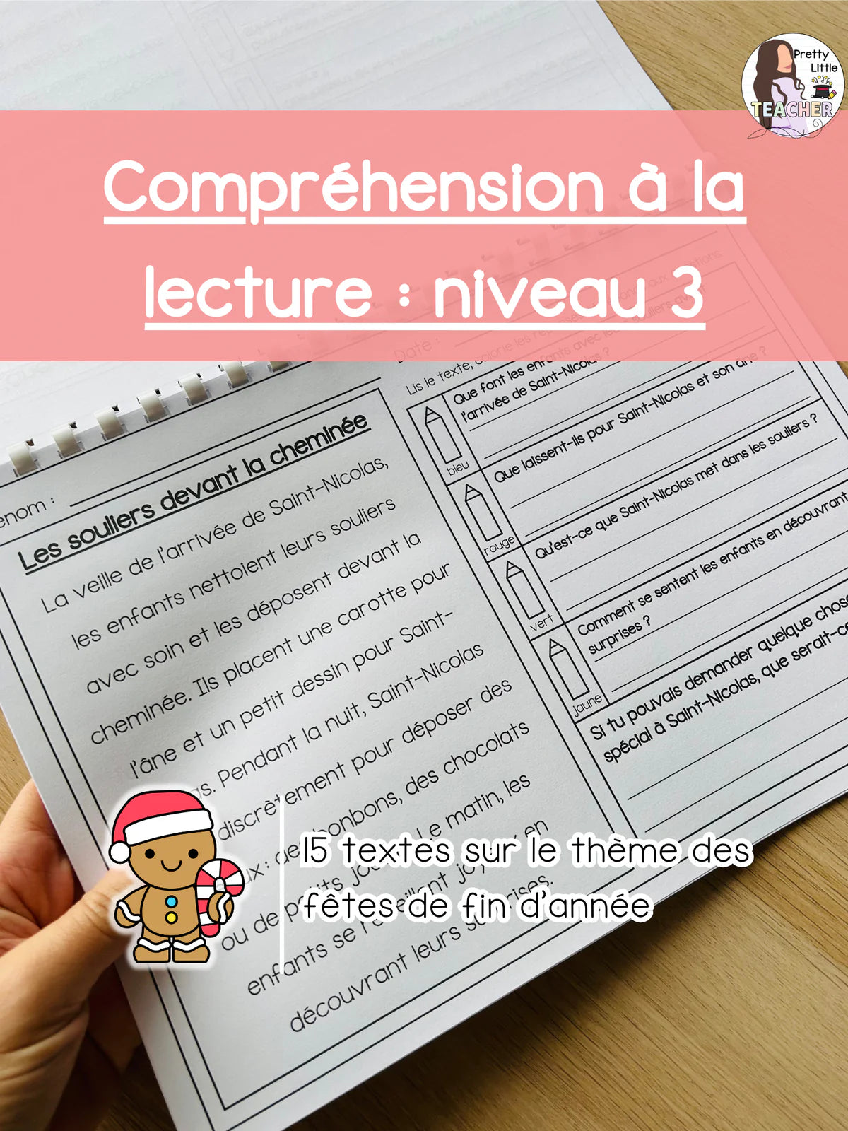 Pack annuel : compréhensions à la lecture niveau 3