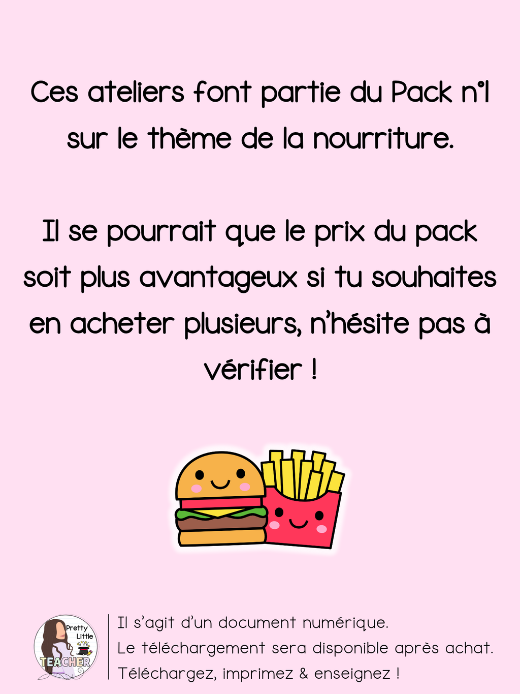 Classement selon les tailles (3x)