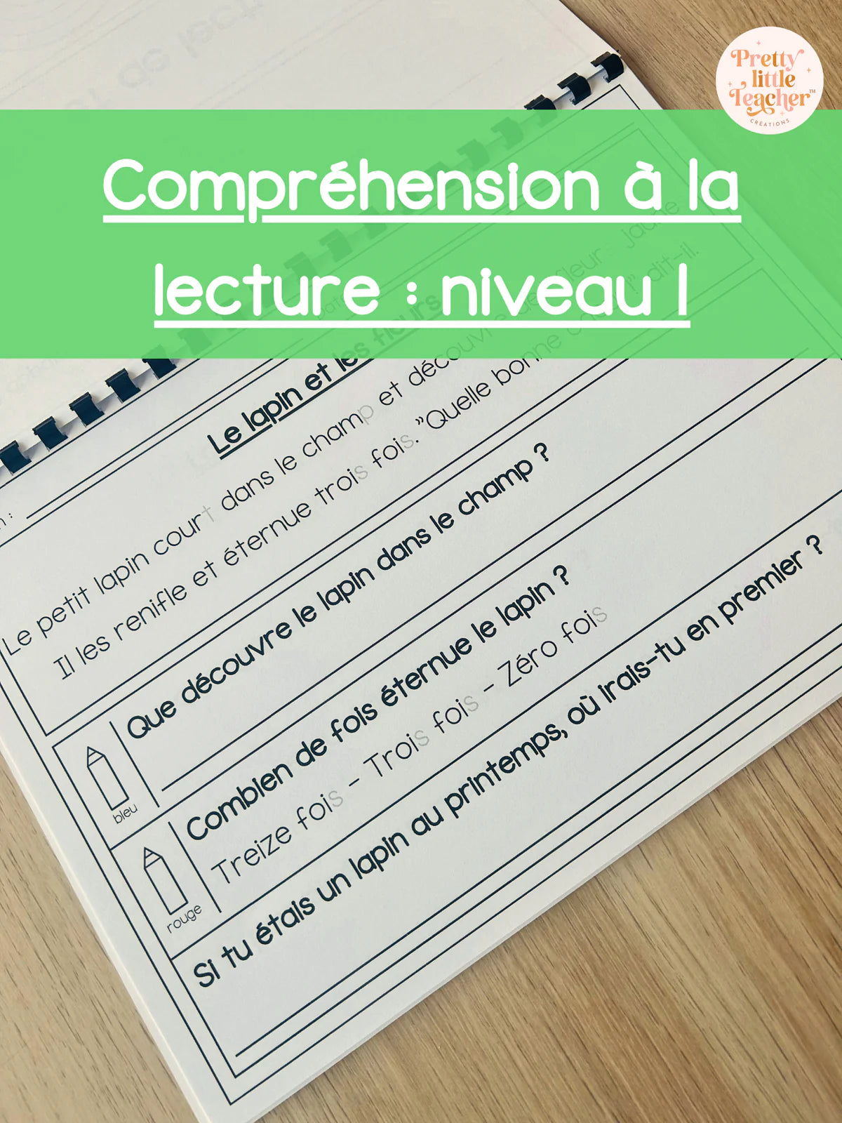 Pack annuel : compréhensions à la lecture niveau 1