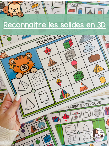 Reconnaitre les solides en 3D