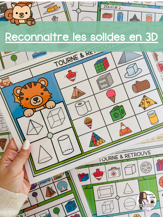 Reconnaitre les solides en 3D