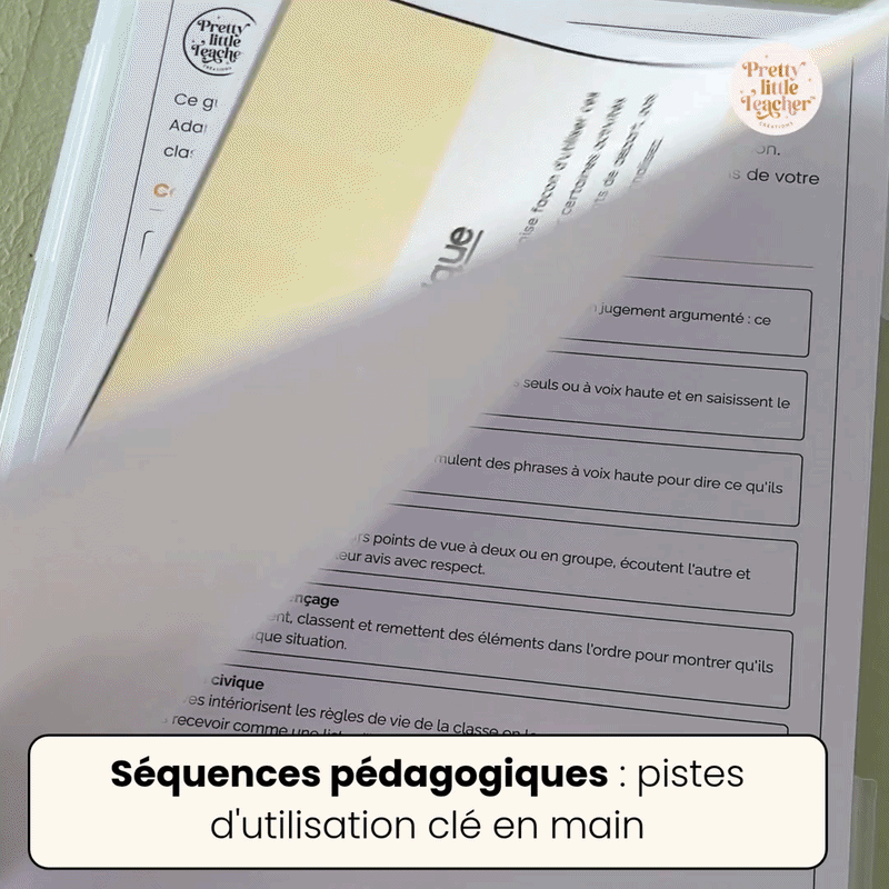 Pack Lecture : les règles de vie à l'école