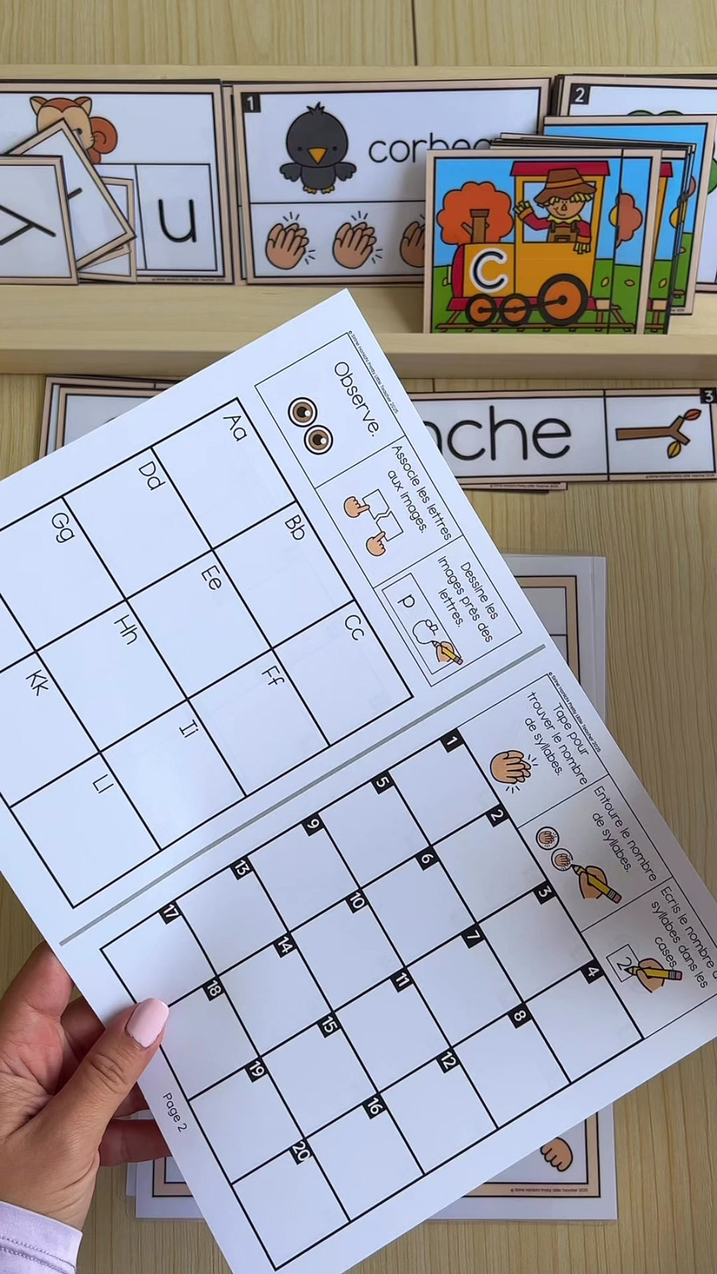 Mini Pack 1 Français sur l'automne