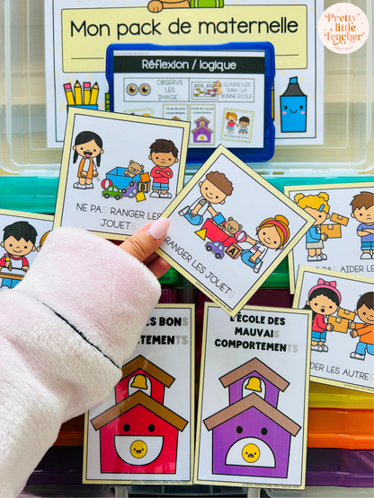 Pack Maternelle sur la rentrée ✏️ : 25 activités à imprimer